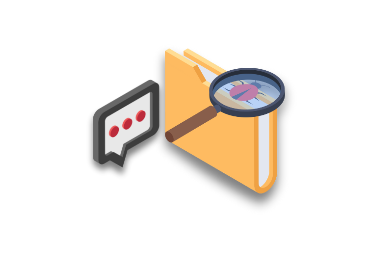 Folder with virus on