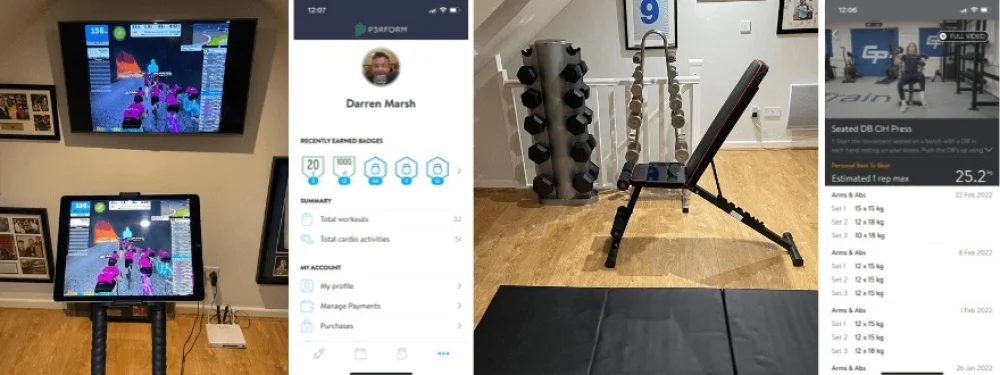 Darren's home workout