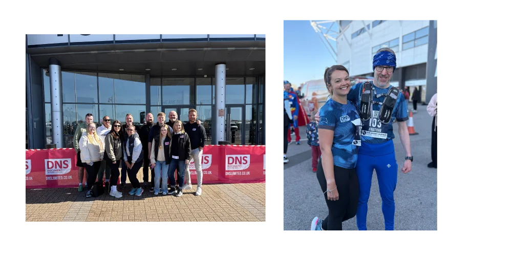 The DNS Team at the Derby 10km 2025